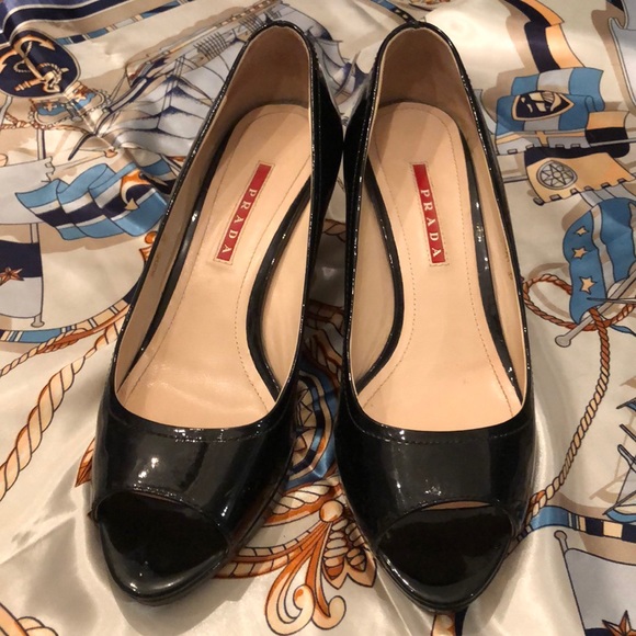 Prada Patent Leather Espadrille - Picture 6 of 6